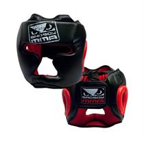 Bad Boy Black & Red MMA Headgear